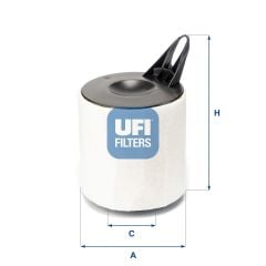 Bmw E90 Case 320i Воздушный фильтр Ufi Brand 2759500