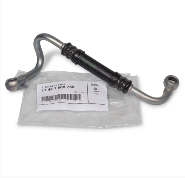 Bmw F10-F30-F20 N47 184 Engine Turbo Oil Pipe Original Bmw Original Brand 11427808756