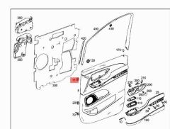 Mercedes W205 Montaj Döşeme Klipsi Febi Marka A0089880978