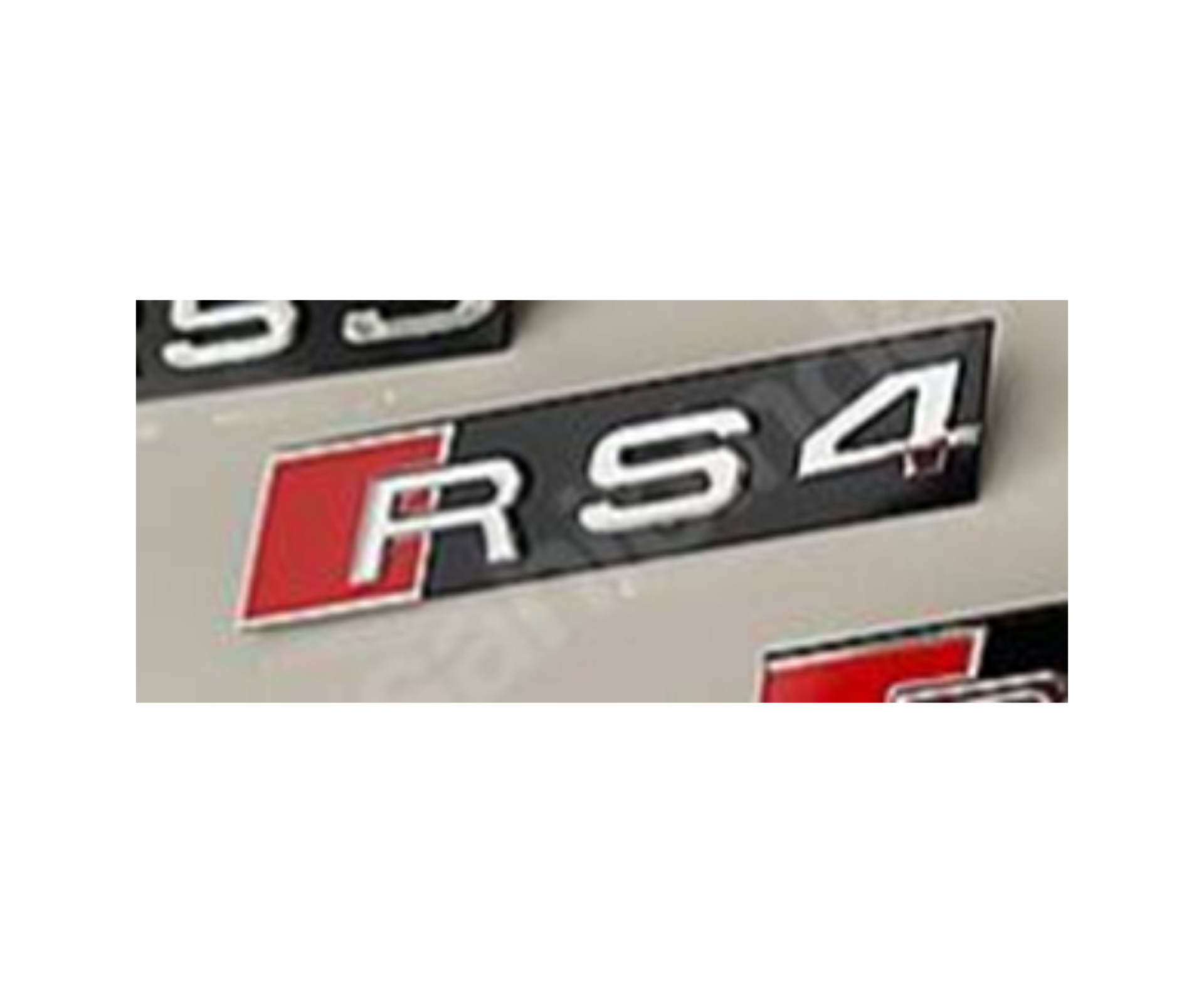 Audi RS4 Yazısı Ön Panjur Krom İthal Marka 8K0853736D2ZZ