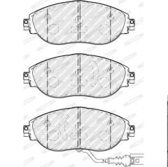 Volkswagen Arteon Large Type Front Brake Pad Ferodo Brand FDB5096