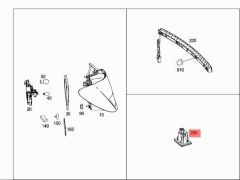 Mercedes W218 Plaka Lambası Ytt Marka A2218200856