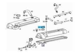 Mercedes W204 Yağ Dolum Kapağı Swag Marka A1110180302