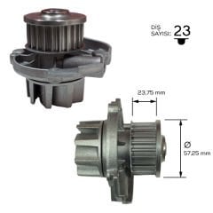 Fiat Albea 1.2 16V Devirdaim Su Pompası NETEX Marka 55221397