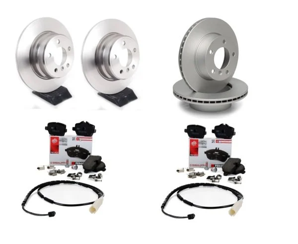 Bmw E87 Kasa 116i Ön Ve Arka Fren Disk Balata Seti Komple FDB1806-DDF1303-FDB1747-DDF1228-15-201-022-15-201-023