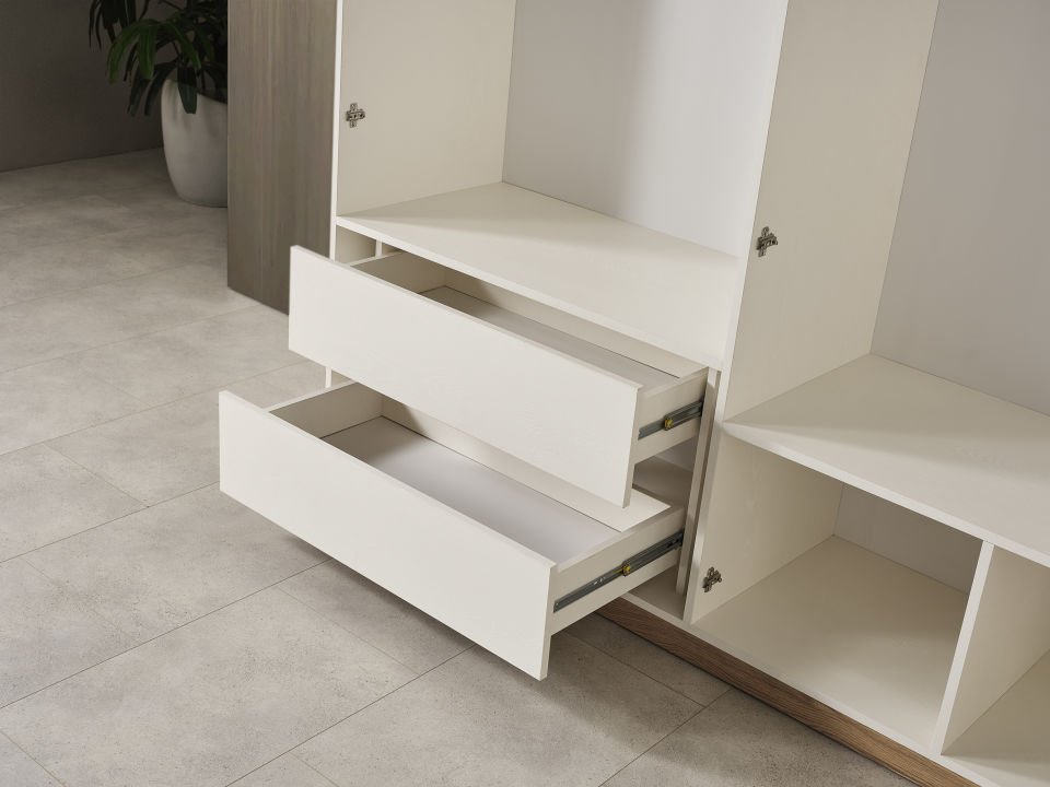 Kumsal Modern 4 Kapaklı Gardırop