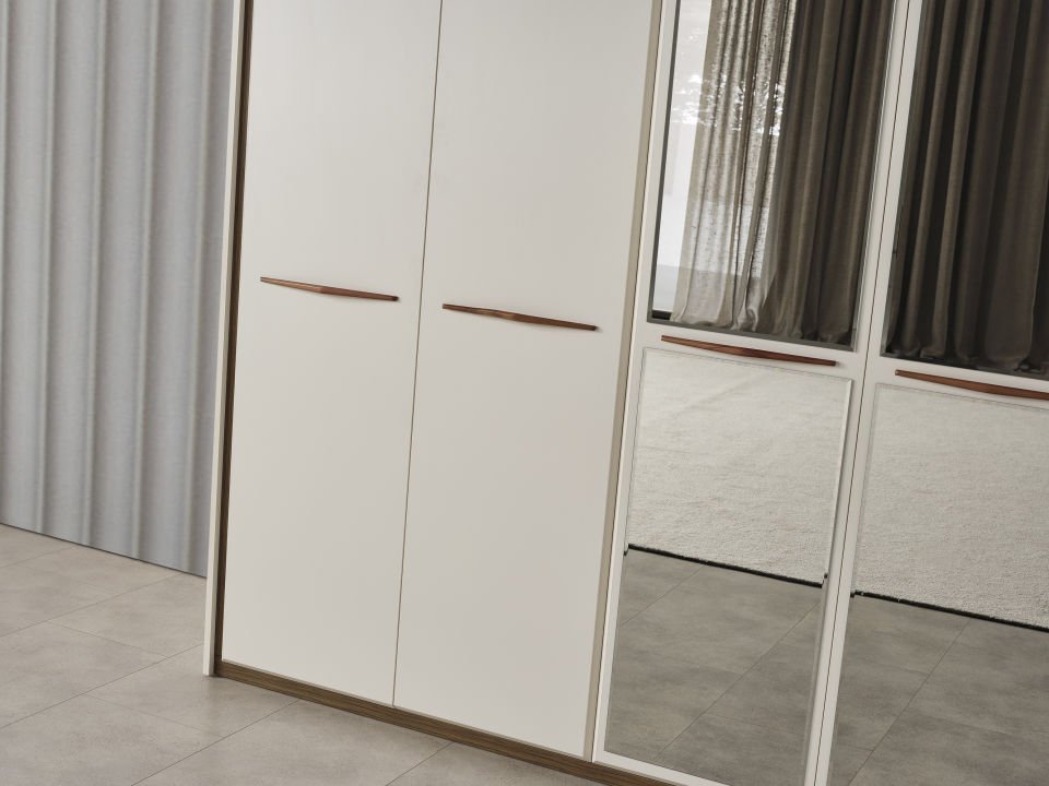 Masal Modern 4 Kapaklı Gardırop
