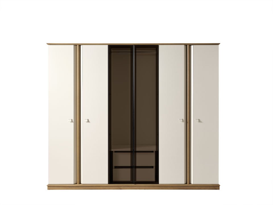 Soft Modern 6 Kapaklı Gardırop