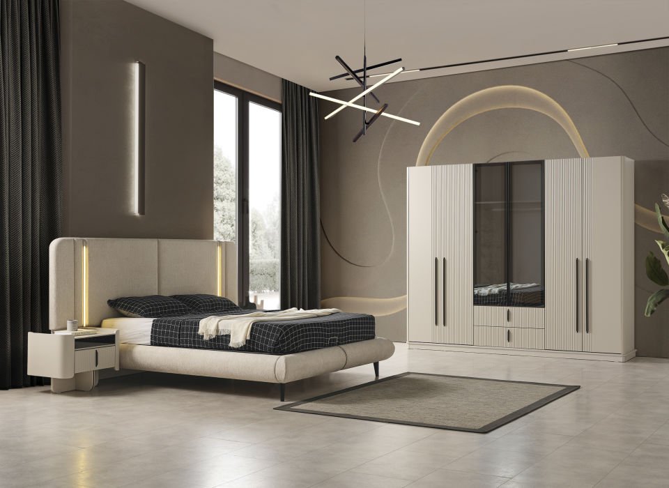 Berlin Modern Yatak Odası Takımı