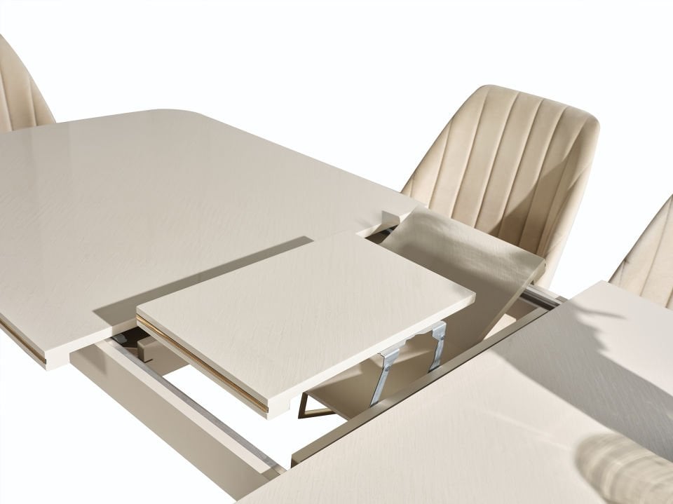 Karya Krem Luxury Yemek Odası Takımı