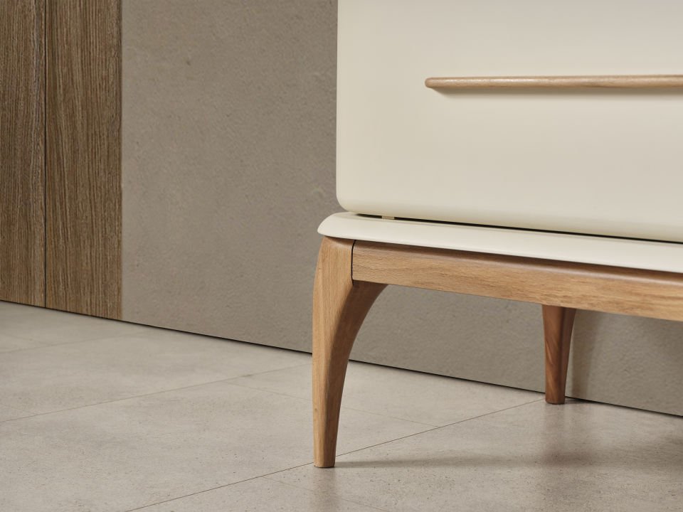 Destan Krem/Ceviz Modern Yemek Odası Takımı