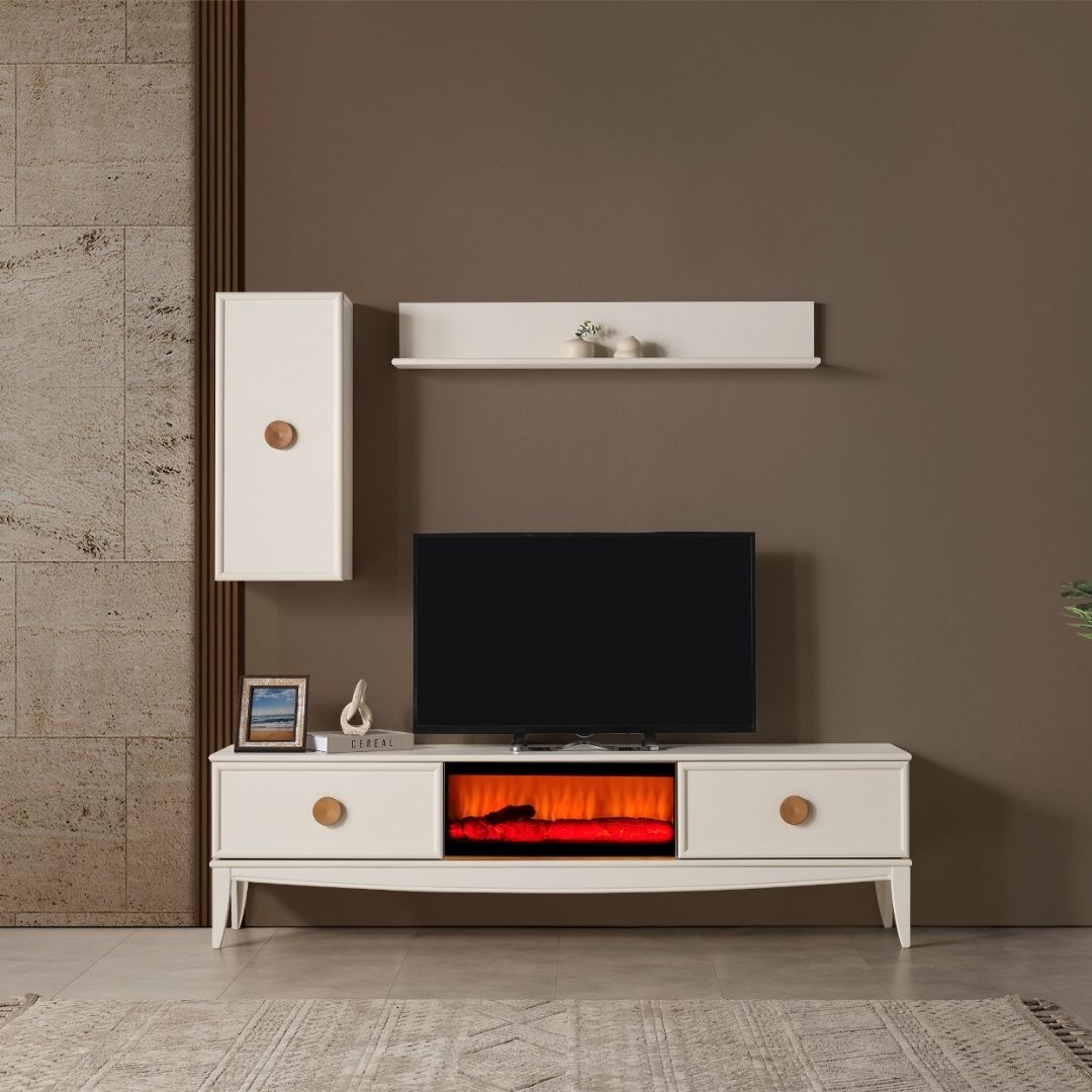 Lena Bohem Şömineli Tv Ünite