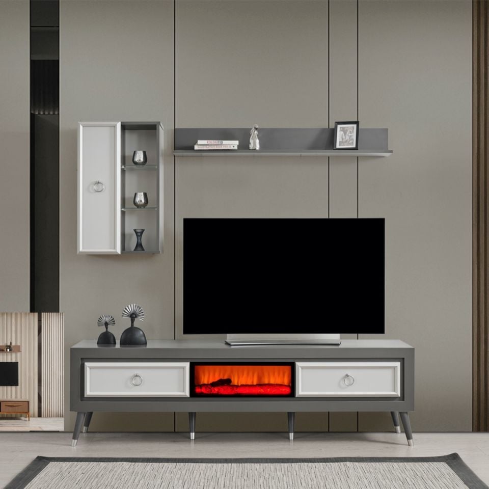 Marian Country Şömineli Tv Ünite