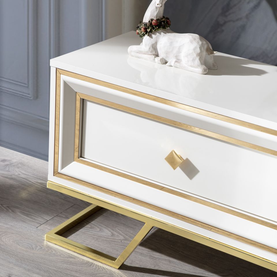 Palermo luxury Şömineli Tv Ünite