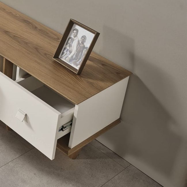 Soft Modern Şömineli Tv Ünite