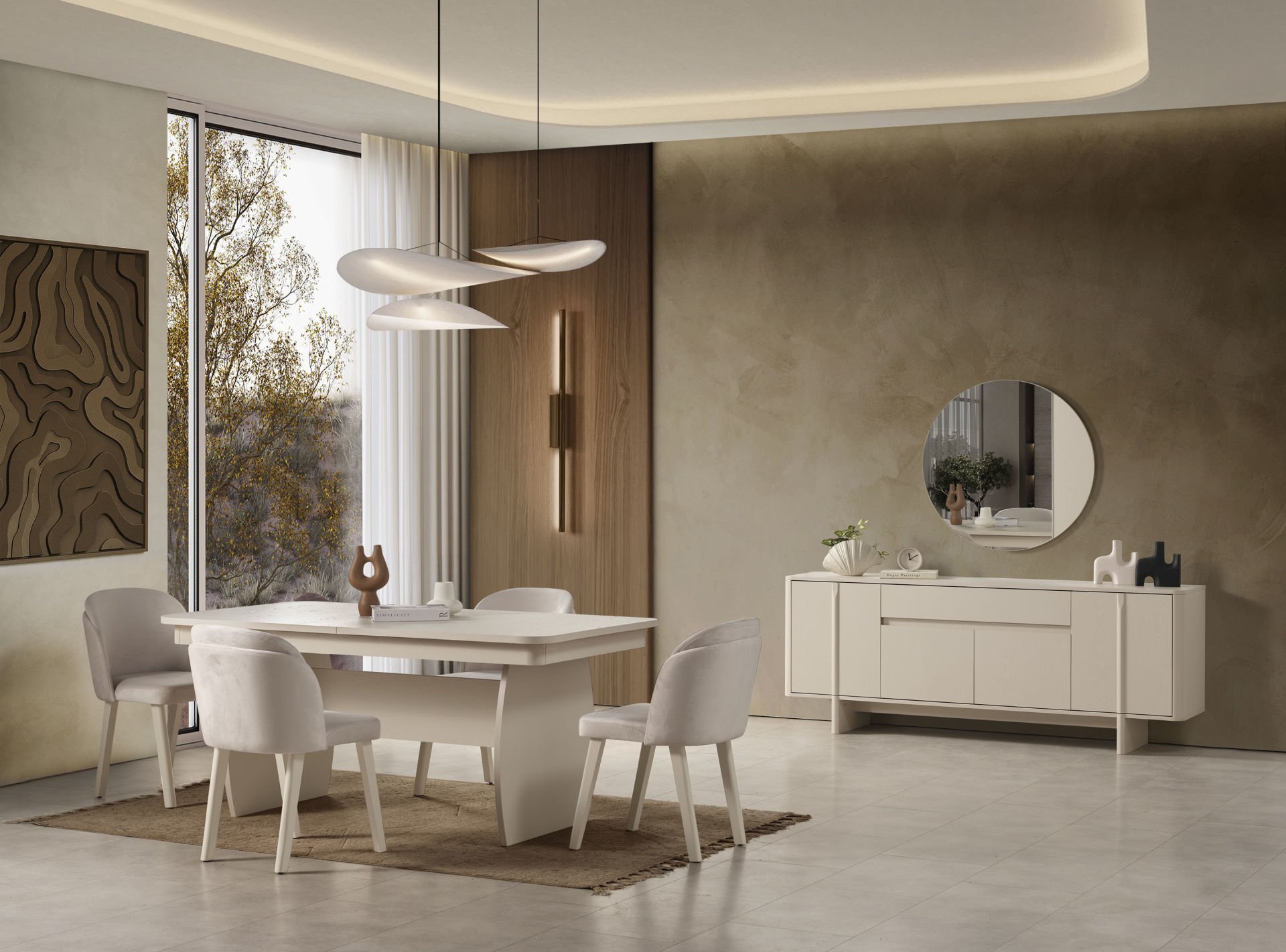 Vizyon Modern Yemek Odası Takımı