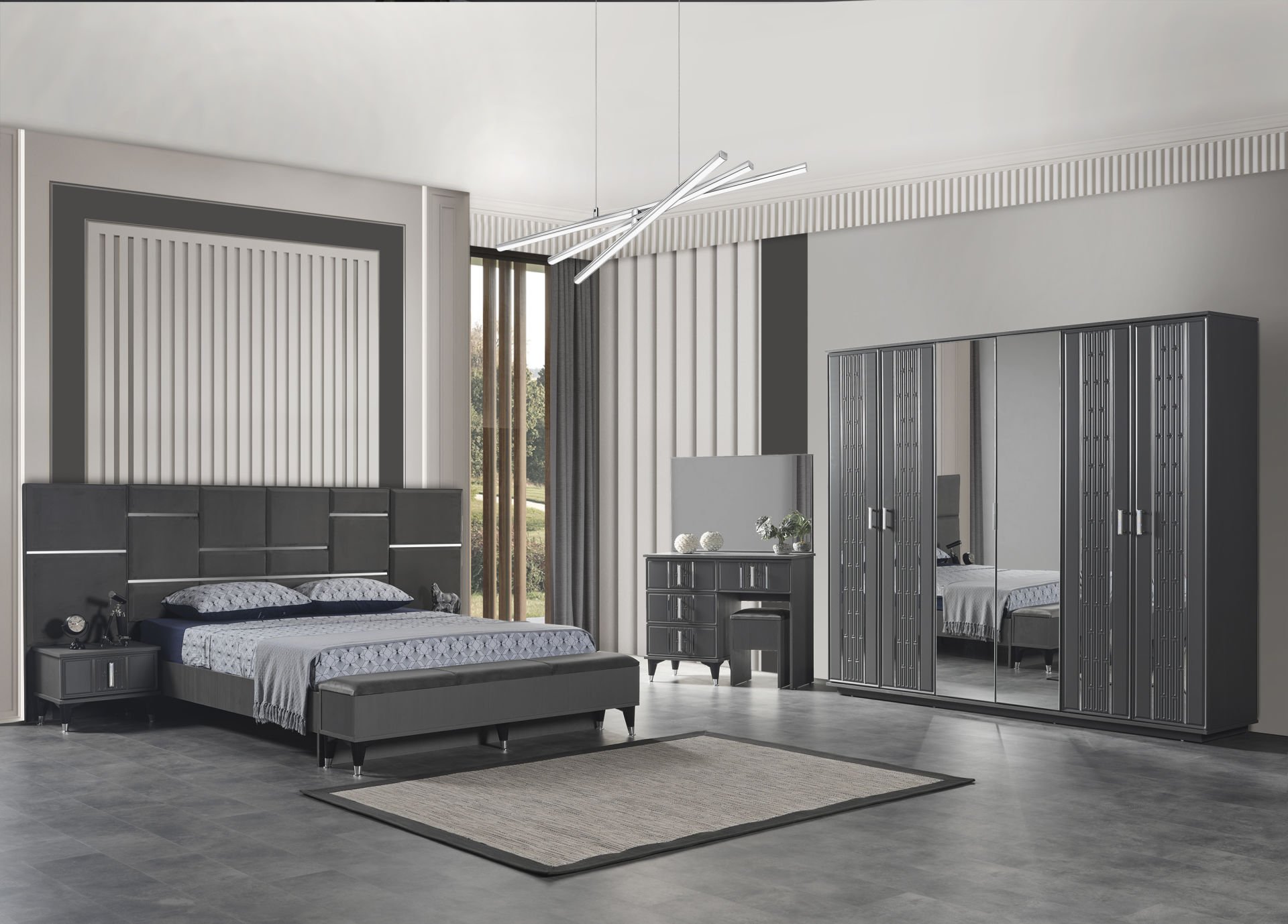Pırlanta Luxury Yatak Odası Takımı