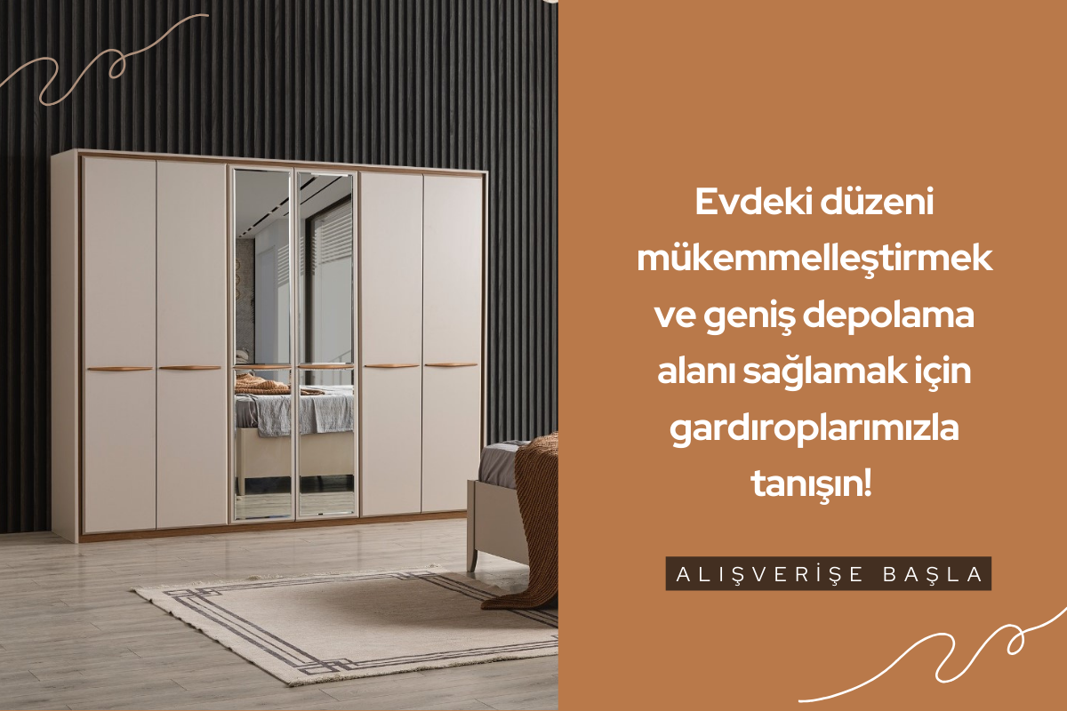 Evinizdeki Depolama Sorununa Şık ve Fonksiyonel Bir Çözüm!