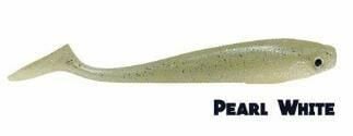 Fujin Duck Tail 9cm Silikon Balık Pearl White SB09