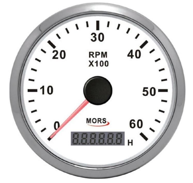 DEVİR GÖSTERGESİ 6000 RPM BEYAZ