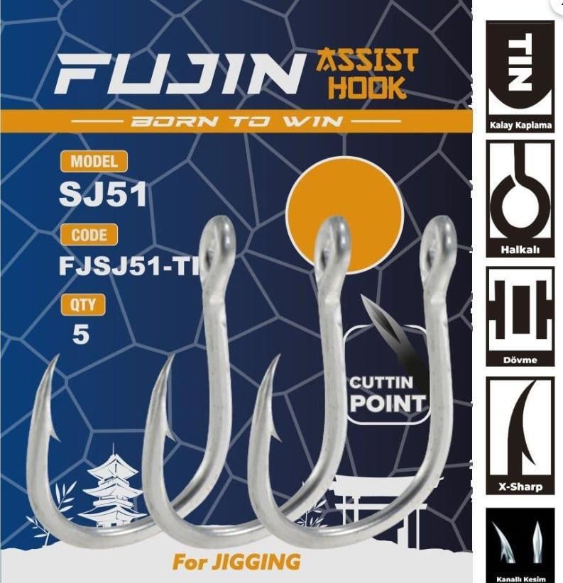 Fujin Sj51 #1 TIN Delikli Assist Kanca