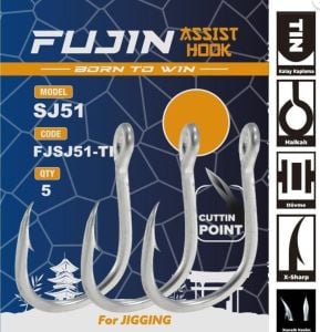 Fujin Sj51 #1 TIN Delikli Assist Kanca