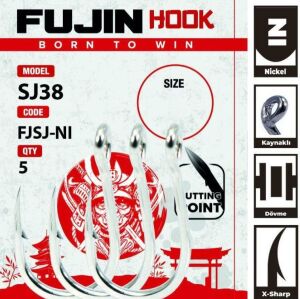 Fujin Fjsj38-Ni #2/0 Nickel Kaynaklı Asist İğnesi