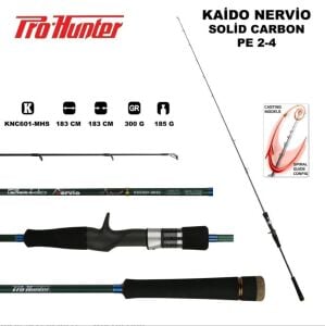 Kaido-Nervio Solid Caron Baitcast Rod KNC601-MHS