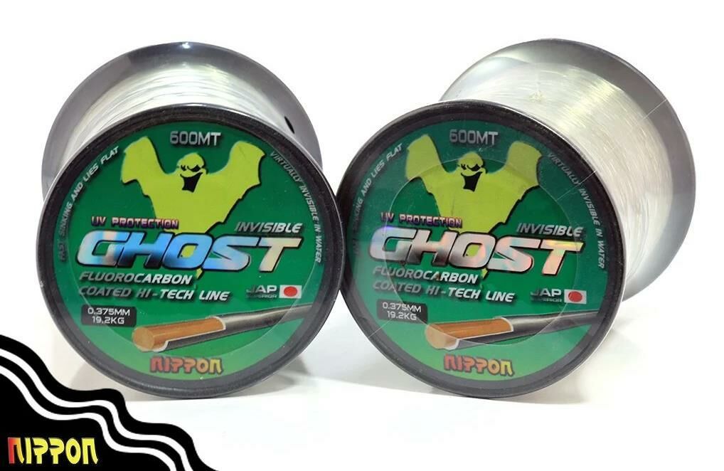 Nippon Ghost 600 mt FluoroCarbon Misina 0,27 mm