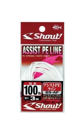 SHOUT ASSIST PE LINE 100LB 3M