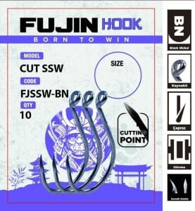 Fujin Cut Ssw Fjcssw-Bn #5/0 Kaynaklı Octopus İğne