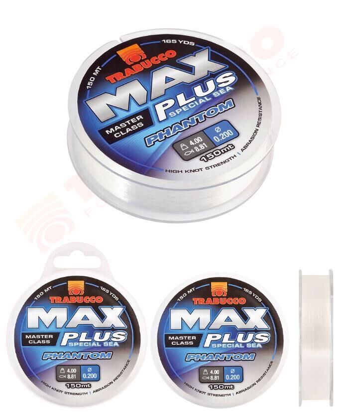 Trabucco Max Plus Phantom 150mt 0.18mm