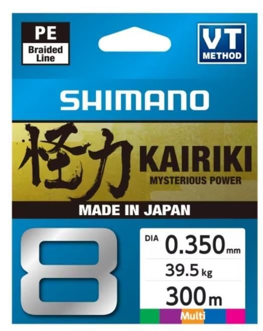 Shimano Kairiki 8 300m        Multi  0.350mm/39.5kg