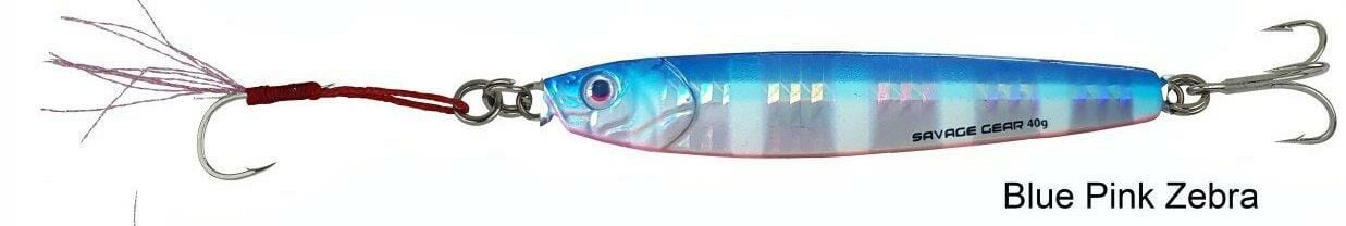 Savage gear 3D Slim Minnow 5 gr 4,6 cm Jig Suni Yem Blue Pink Zebra