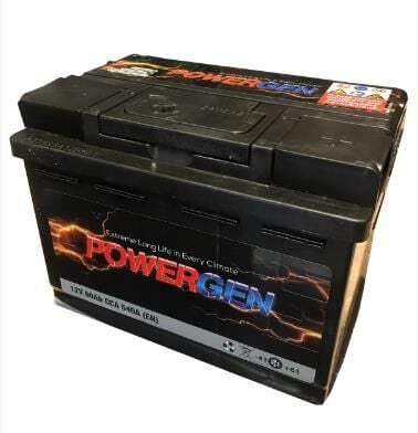 POWERGEN AKÜ 12V 60AH PG600 CCA:490/540 L2