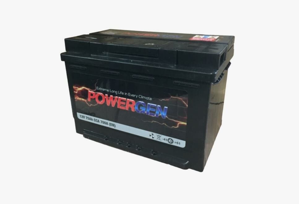 POWERGEN AKÜ 12V 75AH PG750 CCA:580/640 L3