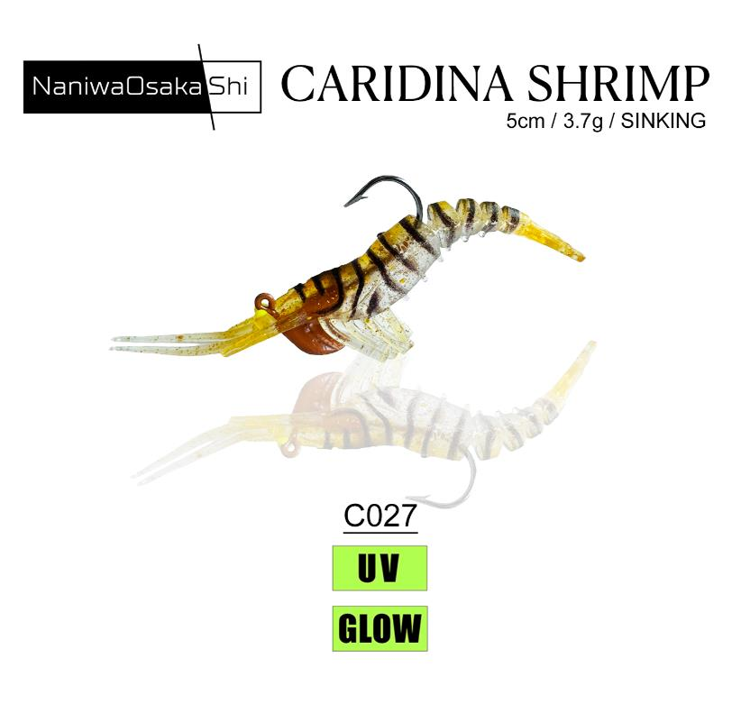 NANIWAOSAKASHICARIDINA SHRIMP 5CM3.5GR C027