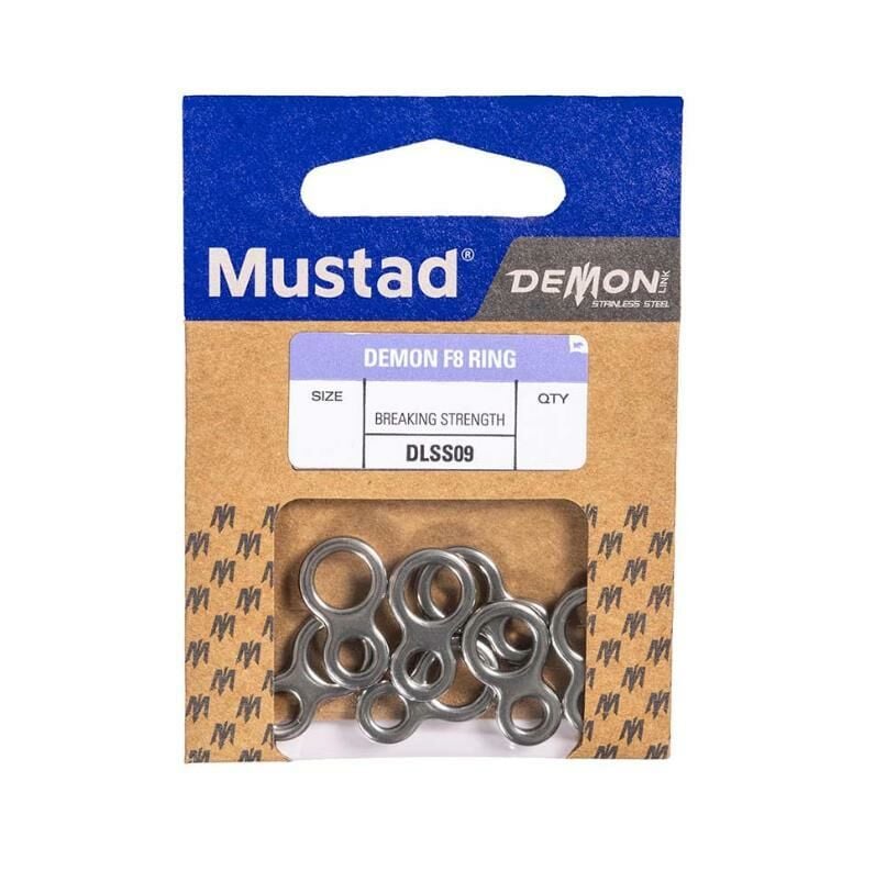 MUSTAD DEMON DLSS09 8 ŞEKİL HALKA 7LI S MUS DLSS09-7LI S