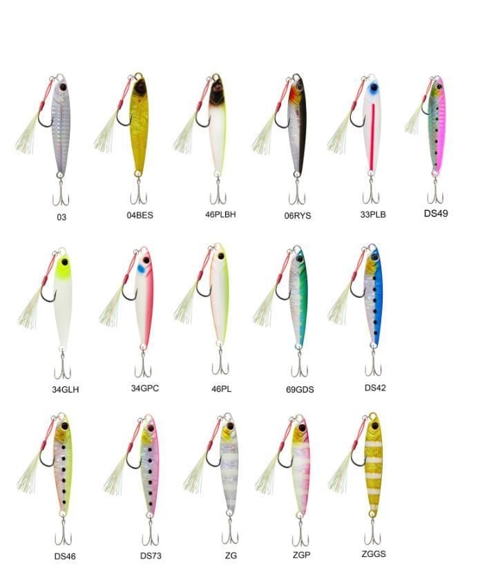 ALONSO JIG 20G, ZEBRA GLOW