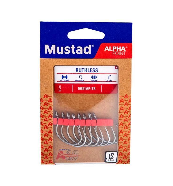 10851 MUSTAD ALPHA POINT TS İĞNE 6LI NO:1/0 10851AP-TS-6LI 1/0