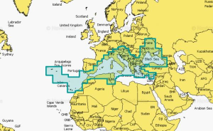 EAST MEDITERRANEAN, BLACK SEA Navionics Maps