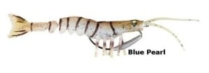 Savage gear TPE Manic Shrimp 10 cm 8 gr Suni Yem Blue Pearl