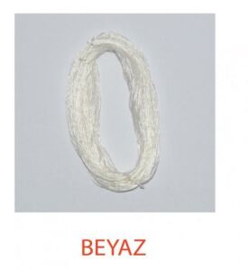 ZARGANA İPEĞİ  SAF İPEK  10 LU PAKET ( BEYAZ )