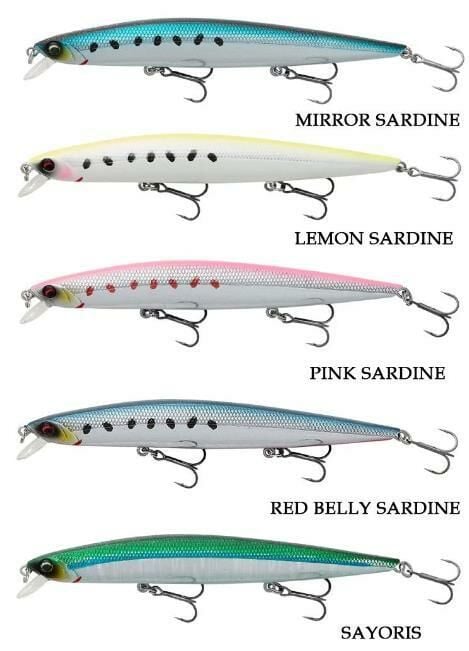 Savage Gear Sea Bass Minnow 12CM 12.5GR F Lemon Sardine