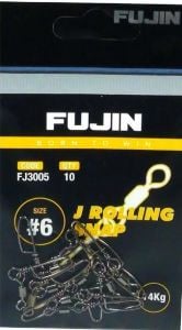 Fujin J Rolling Snap Bilyalı Kilitli Klips #2/0 Bn