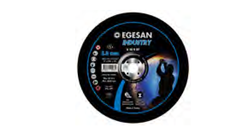 EGESAN 125 x 2,5 x 22,23 INDUSTRY SERİSİ KESME DİSKİ