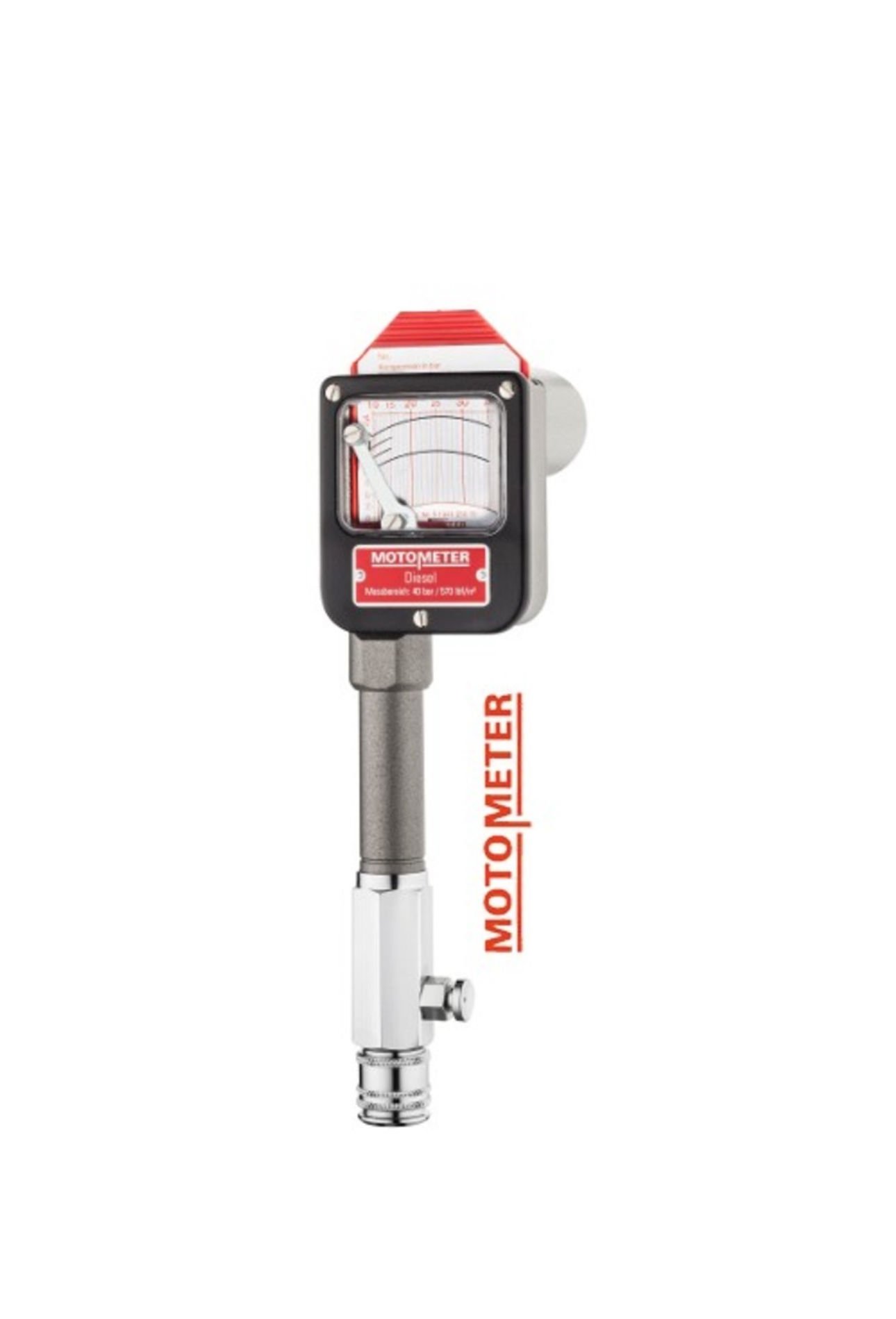 Motometer Kompresyon Test Cihazı Dizel 10-60 Bar Kartlı