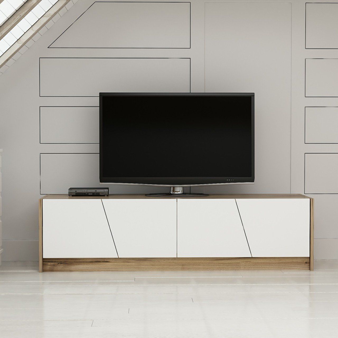 Minar Gold Tv Ünitesi Tv Sehpası Çırağan
