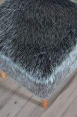 Tommy Kare Puf Antrasit Peluş