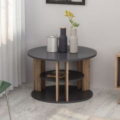 Minar Rilla Modern Orta Sehpa Çırağan/Antrasit